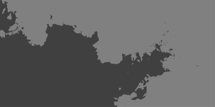 Vector silhouette of an old tree with Europe map borders and country outlines illustration