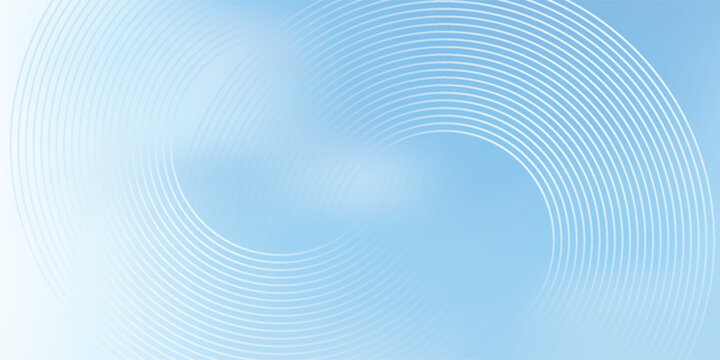 Business Abstract Blue Background With Swirling Concentric Lines For Modern Design
