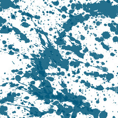 Abstract blue paint mist texture featuring fine drop and fleece details © ShadOw