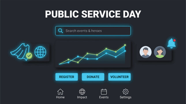 Public Service Day Digital Platform for Volunteering Donations and Impact