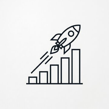 Rocket Growth Business Chart