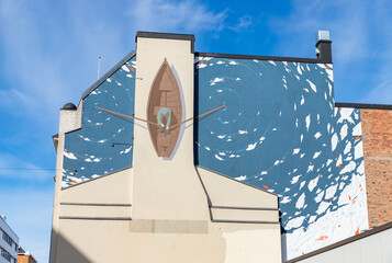 Tampere Boat Mural © Bruno Coelho