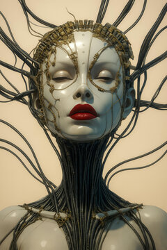 woman android