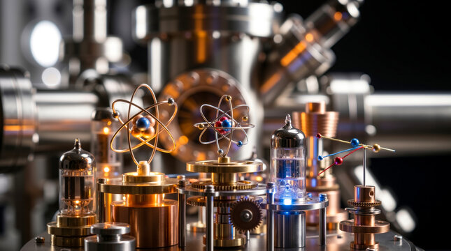 A close up of a bunch of different types of science equipment