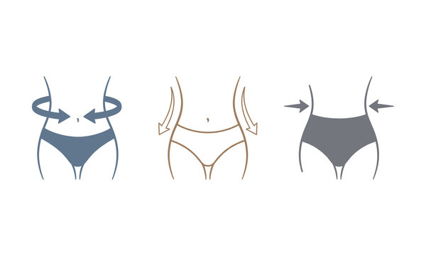 Women's underwear, three styles with arrows lingerie