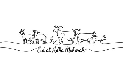 Black and white line drawing of camels crossing desert dunes with arabic text Vector © MST SUETI