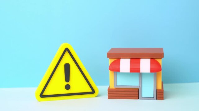 The store was given a warning. Violation of sanitary standards. Threat of closure, losses and bankruptcy. Retail risks, consumer safety, legal control, inspections, compliance and public health.