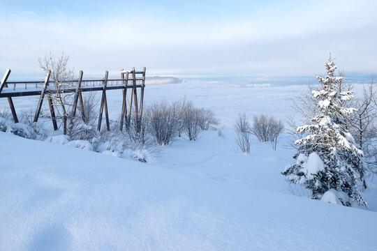 Hiver au Revard