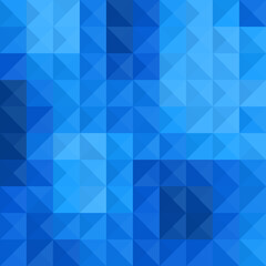Fototapeta premium Abstract Polygon Grid with 3D Shading
