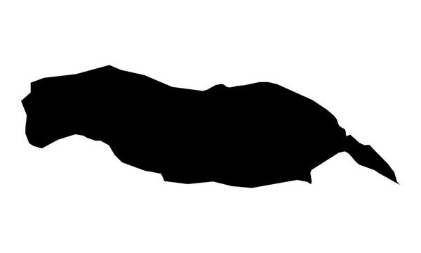 A contour map of Iğdır. Turkish province silhouette