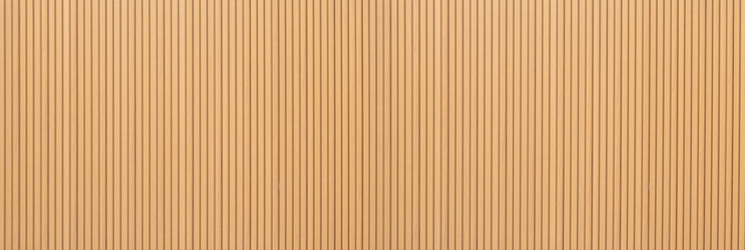 Brown wooden panels creating a linear texture background