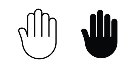 Obraz premium Hand icon