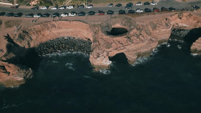 Sunset Cliff Natural Reserve, San Diego, California