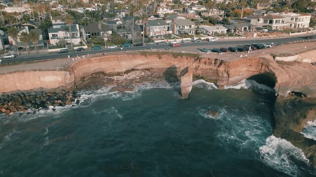 Sunset Cliff Natural Reserve, San Diego, California