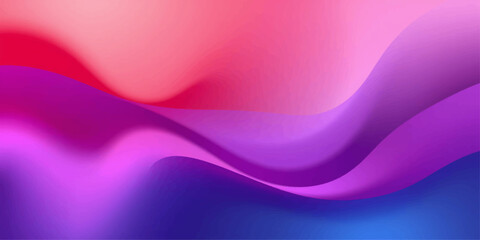 Fototapeta premium Abstract Pink and Purple Wave Background with Smooth Flowing Light Curves and Modern Abstract Design