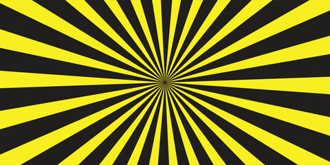 Minimal gradient sunrise radiate striped wave geometric circus light Colorful sun rays sunburst pattern background. Sunburst background vector illustration pattern beam rays. © sofyanmardianto