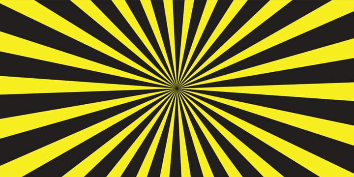 Minimal gradient sunrise radiate striped wave geometric circus light Colorful sun rays sunburst pattern background. Sunburst background vector illustration pattern beam rays.