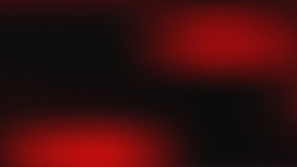 Obraz premium Abstract dark red and black textured background with film grain and soft light leaks