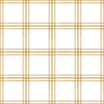Watercolor  checkered pattern. Watercolor texture. Checkered background. Home textile. Print for fabric. Gingham print. Hand-Drawn picnic seamless pattern. 