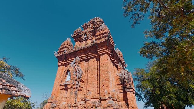 Ancient Po Klong Garai Cham Tower Main Structure Vietnam