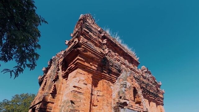 Majestic Main Tower of Po Klong Garai Cham Temple Ninh Thuan Vietnam