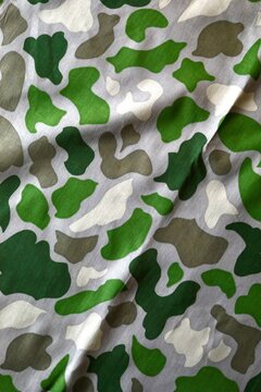 Combat uniform in a wilderness Camouflage