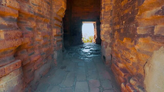 Inside Ancient Po Klong Garai Cham Fire Tower Vietnam