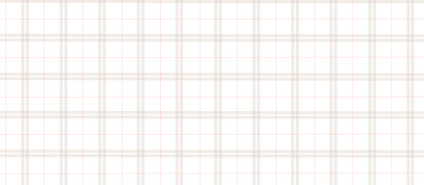 Pastel light plaid texture flannel background vector illustration.	