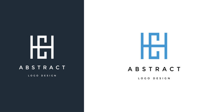 creative simple letter hc logo design template elements.Icons for business of luxury, elegant, modern, simple. Premium Vector