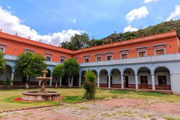 Obraz premium The Florida Palace, built in the 19th century at the request of Aniceto Arce in Sucre, Bolivia