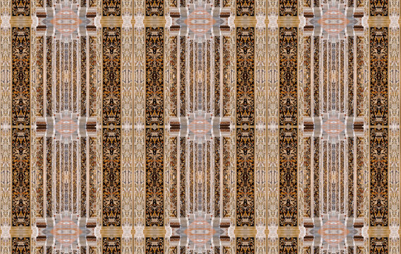 Texture astratta : strutture architettoniche speculari