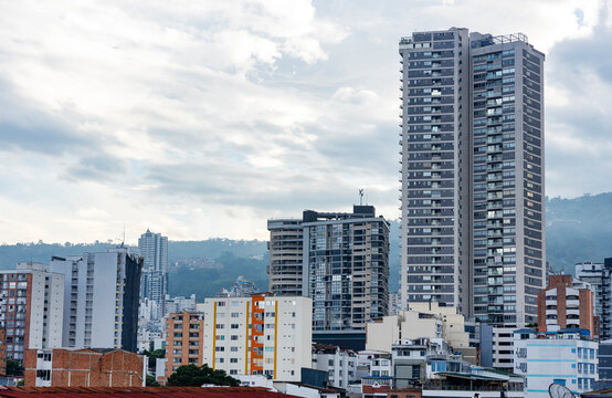 Bucaramanga, Santander - Colombia. May 2, 2026. The city has an average temperature of 27 degrees Celsius.