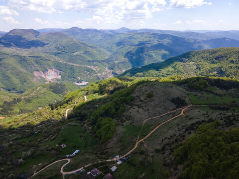 Stara Planina Mountain near village of Zasele, Bulgaria