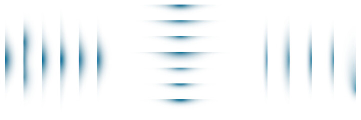Obraz premium Abstract Blue Gradient Lines Set for Modern Minimalist Graphic Design Backgrounds and Digital Interface Elements