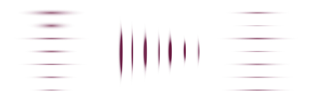 Abstract Sound Wave Frequency Visualization Graphic for Audio Technology and Digital Signal Processing Concepts