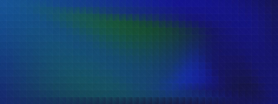 Abstract Blue Digital Grid Background with Pixelated Texture for Technology and Data Science Presentations