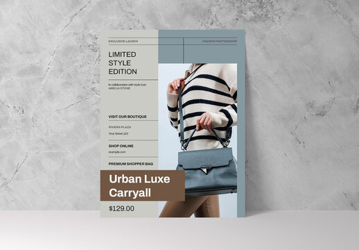 Fashion Product Promo Flyer Template