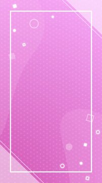 Gradient and geometric simple and cute business frame background