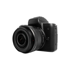 Fototapeta premium Professional Digital Camera on transparent background png