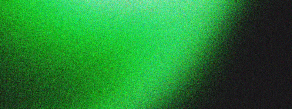 Intense green grainy gradient background featuring deep shadows and bright lime light leaks for dramatic environmental or botanical graphic concepts.
