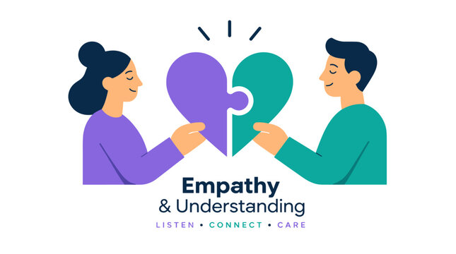Empathy and Understanding Between Two People.