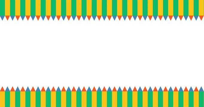 Animation roof party tent festive repeat loop motion