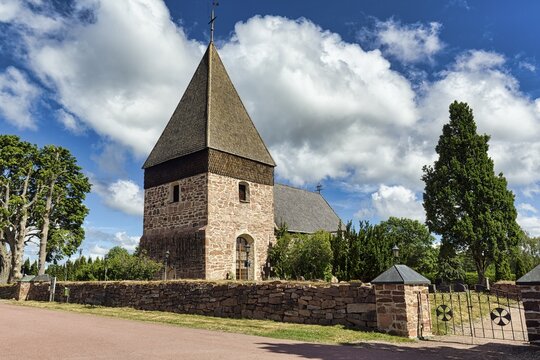 St. Lawrence Church, Ecker&ouml;, Fasta &Aring;land, Aland Islands, Aland Islands, Finland
