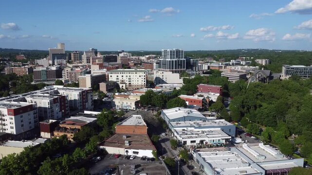 Greenville South Carolina drone shot one