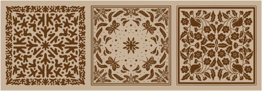 bandana scarf illustration drawing vector design