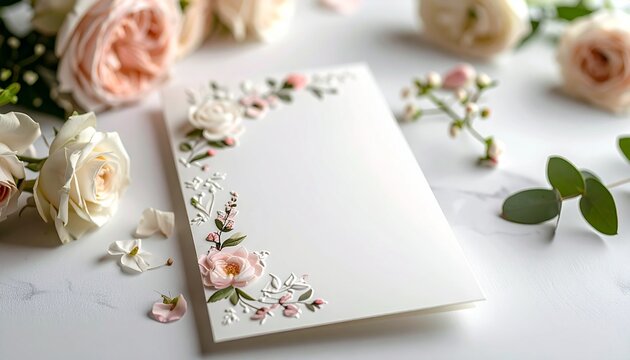 Floral card