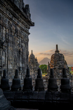 Candi Sewu, is the second largest Buddhist temple complex in Indonesia; Borobudur is the largest, located 2 kilometres from Prambanan