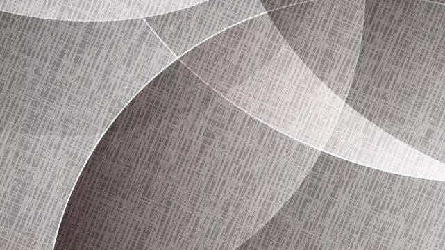 Elegant Grayscale Animation of Textured Curvy Shapes