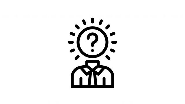 candidate minimalist stroke animation