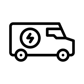 electric van line icon